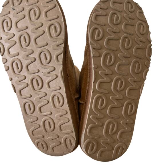 NWOT Emu Australia Women's Stinger Lo Chestnut Shearling Suede Boots - Picture 4 of 5